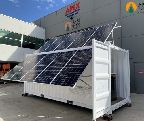 Apex Energy Retractable PV array